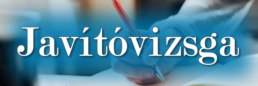 2020. augusztusi javítóvizsgák eredménye