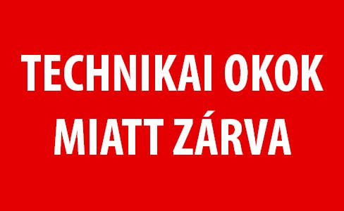 Az ügyintézés szünetel!