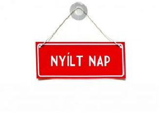 Regisztráció a nyílt napra