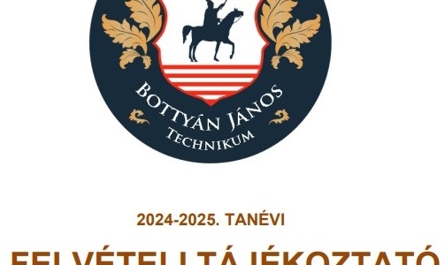 2024-2025. TANÉVI FELVÉTELI TÁJÉKOZTATÓ